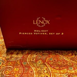 Lenox Holiday votives